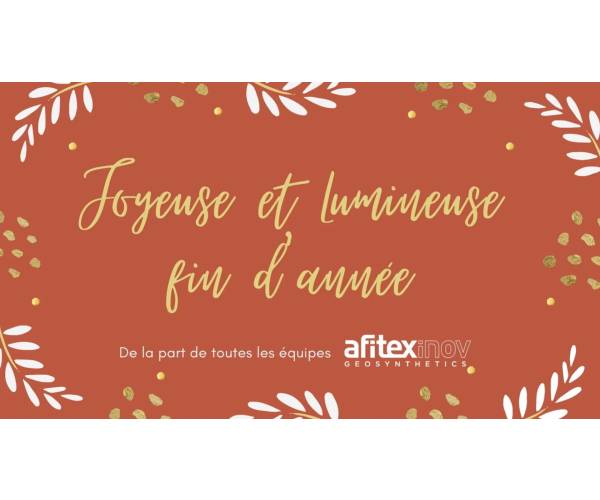 Joyeuse et lumineuse fin d'année