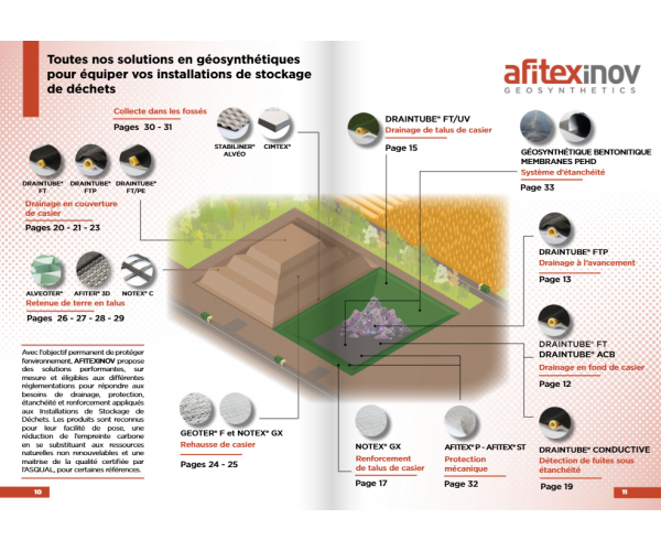 Découvrez notre brochure dédiée aux Installations de stockage de déchets